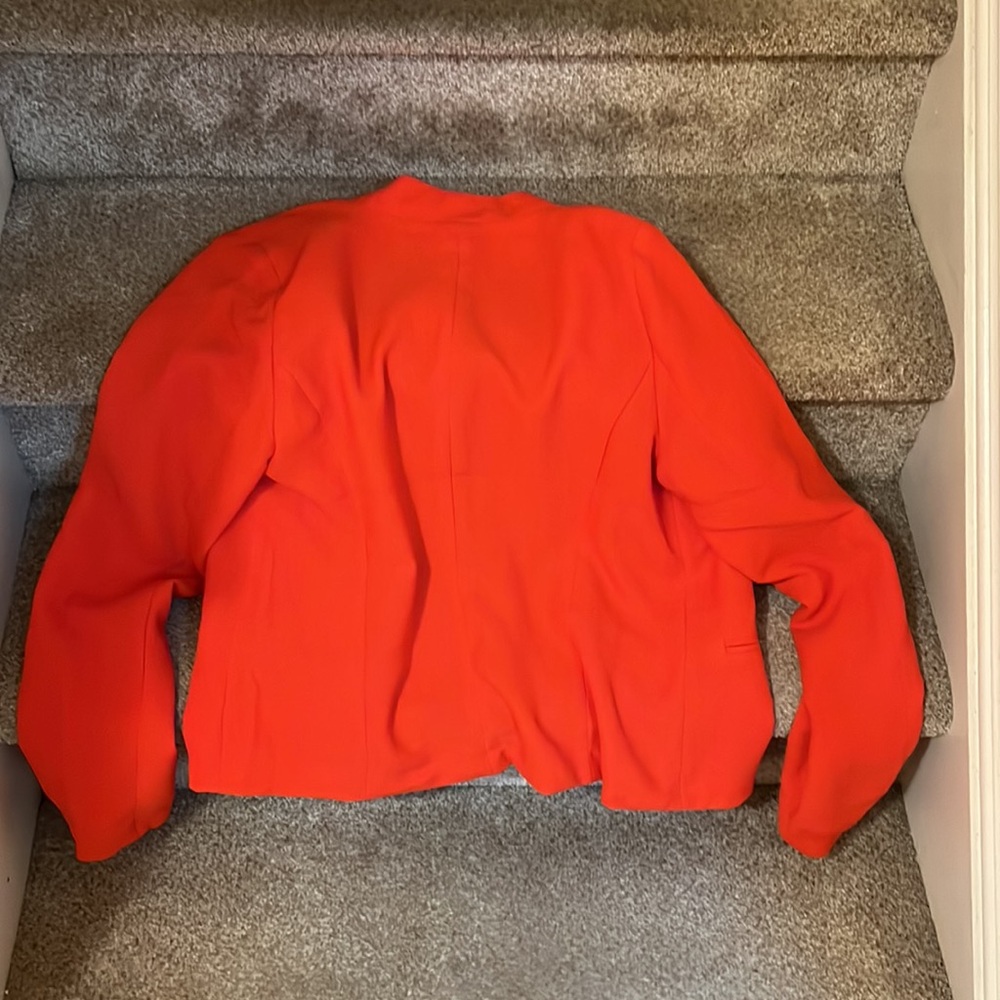 Neon orange blazer - Picture 3 of 3